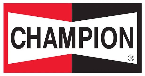 Logo de la marque de bougies d'allumage et pièces automobiles Champion